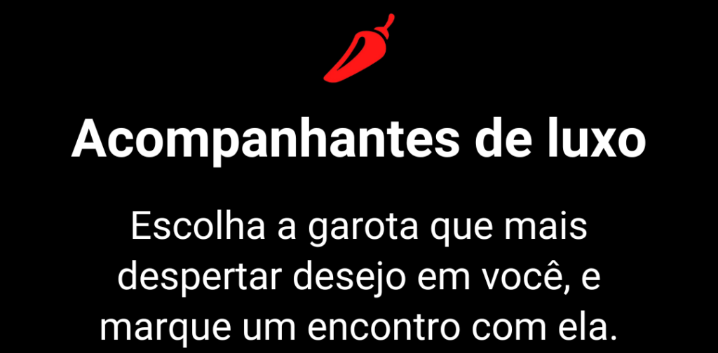 Acompanhantes de luxo. Escolha a garota que mais despertar desejo em você, e marque um encontro com ela.